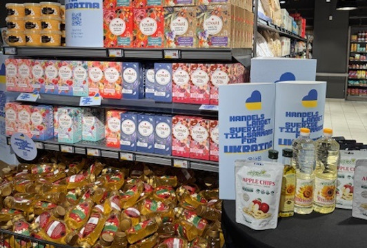 Visa att ditt företag stöttar Ukraina