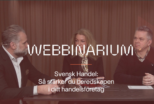 Webbinarium: Så stärker du beredskapen