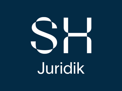 Logotypen för ett företag med namnet jurdik.