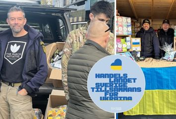 Kaffeimportör hjälper Ukraina dubbelt