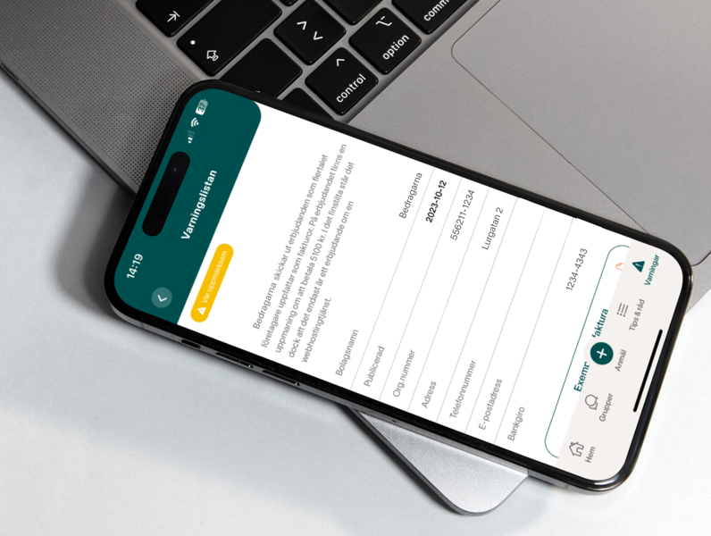 Nitton nya företag på Varningslistan i oktober 2025