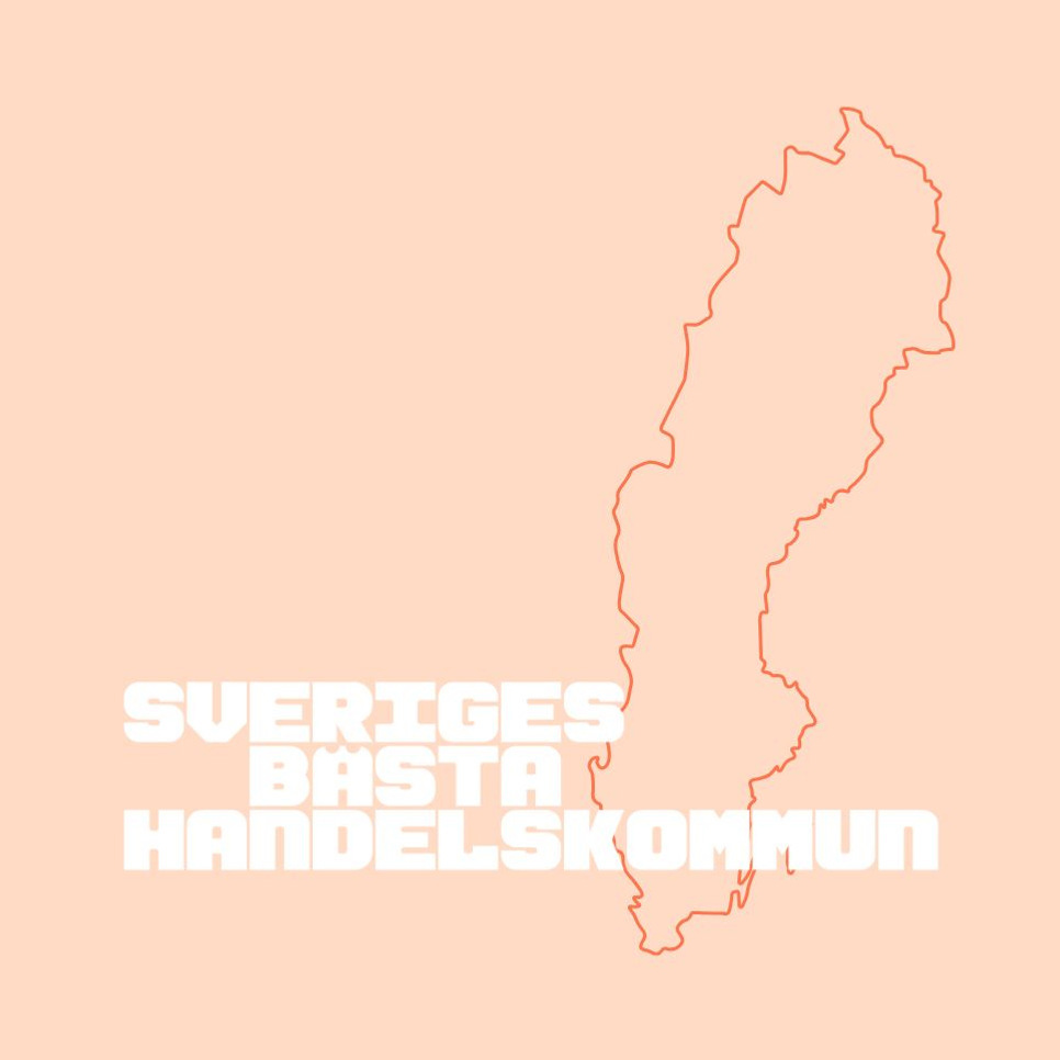 En karta över staten sverige.