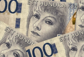 Falska 100-kronorssedlar i Härnösand