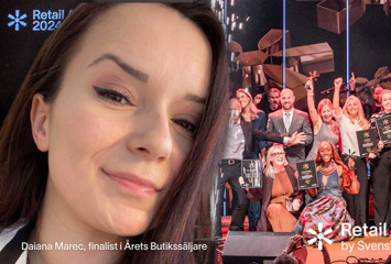 Daiana är finalist i Årets butikssäljare