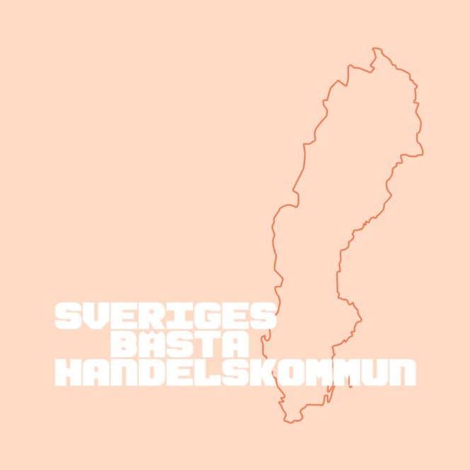 En karta över staten sverige.