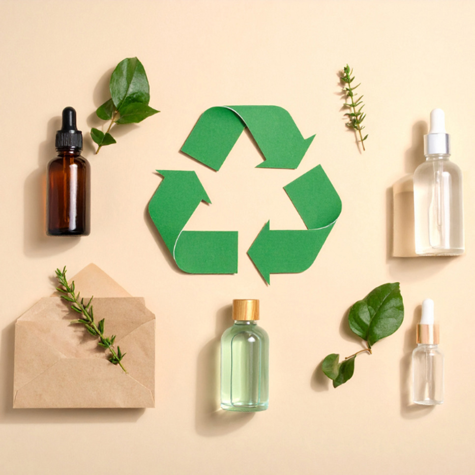 En grupp av olika föremål som ligger på ett bord.