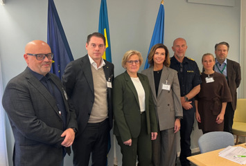 Säkerhetsveckan 2025: Svensk Handel träffade rikspolischefen