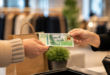 Så ser acceptansen för kontanter ut i handeln