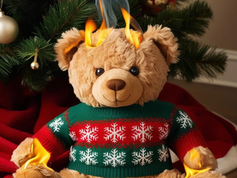 En juldikt med uppmaning om eftertanke