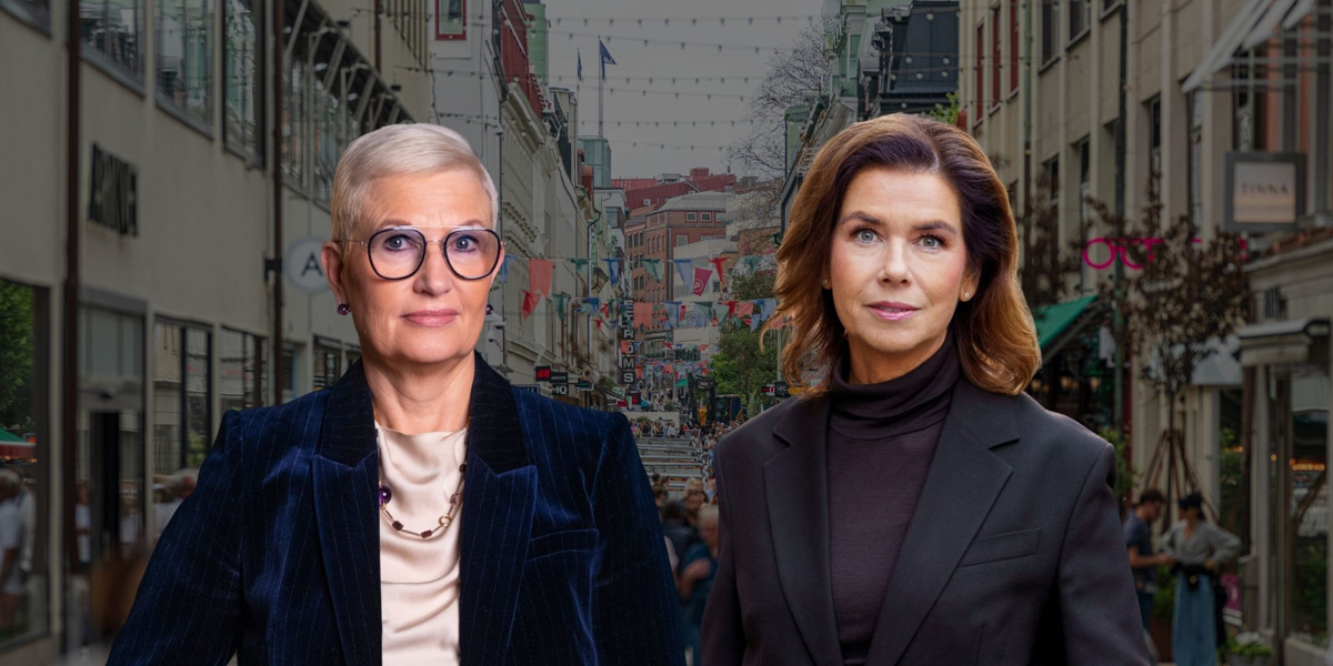 Några kvinnor som står bredvid varandra.