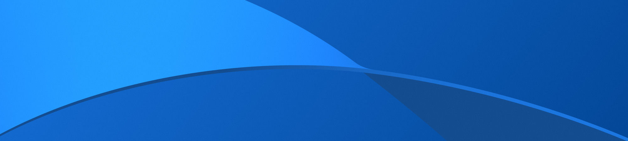 En blå abstrakt bakgrund med böjda linjer.