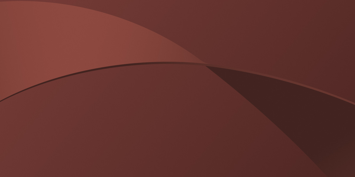 En brun bakgrund med en böjd design.